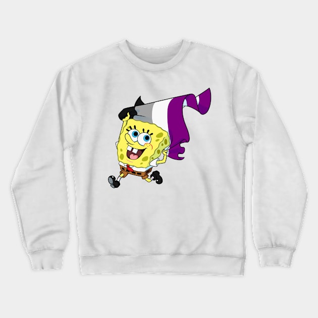 An Ace Sponge! Crewneck Sweatshirt by Minji Fox